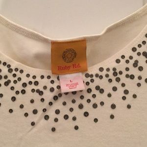 Ruby Rd. Tops - Ruby Rd. Beautiful tank top! size L SFH Ruby Rd. Tops - Ruby Rd. Beautiful tank top! size L SFH